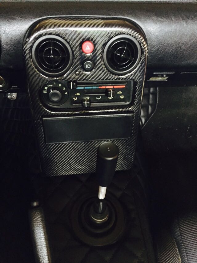 閩南石鼓セット Shorty Radio console (89-94) For Miata NA | CarbonMiata